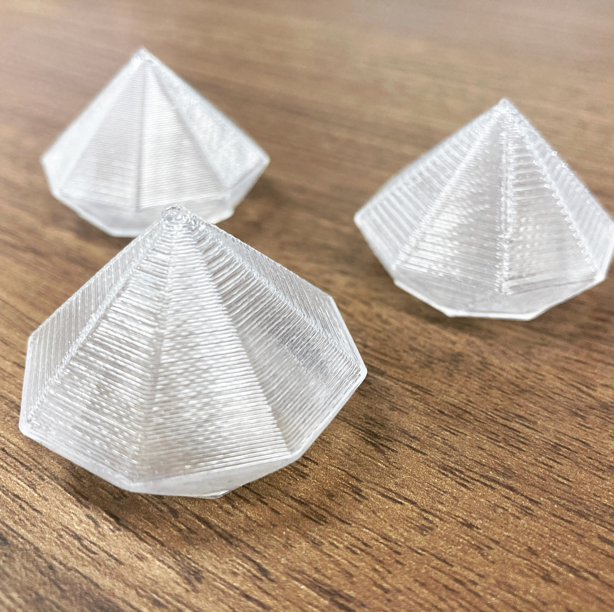 シリコーン3Dプリンターの成形品
